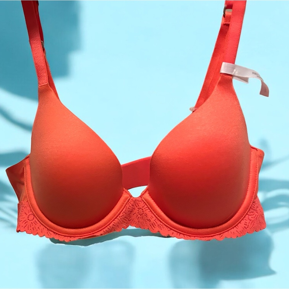 NWOT Aerie Real Sunnie Full Coverage Lightly Lined Blossom Lace Bra